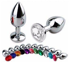 Plug Anal G Ao Brilhante | Vibrar Plug Anal G Ao Brilhante | Vibrar
