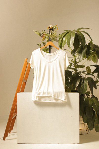 T-SHIRT SOFT DECOTE V - T-shirt, blusa, regata, camisa, camiseta.