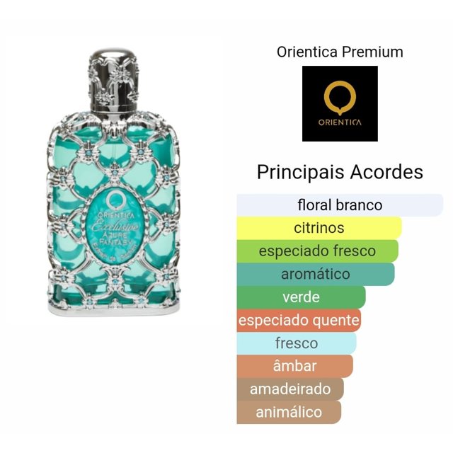 Decant Exclusive Azure Fantasy Orientica Premium Compartilhável 5ml