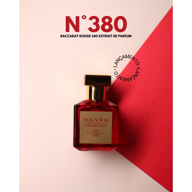 Baca Rouge Brand Collection 380 - Inspiração Baccarat Rouge Extrait - 25ml | Brand ...