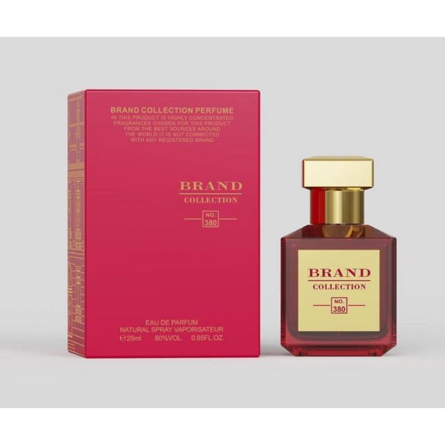 Baca Rouge Brand Collection 380 - Inspiração Baccarat Rouge Extrait - 25ml | Brand ...