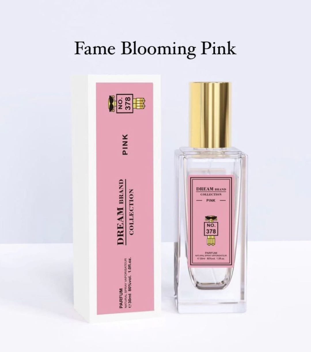 Tubete Dream Brandcollection 378 - Inspiração Fame Blooming Pink