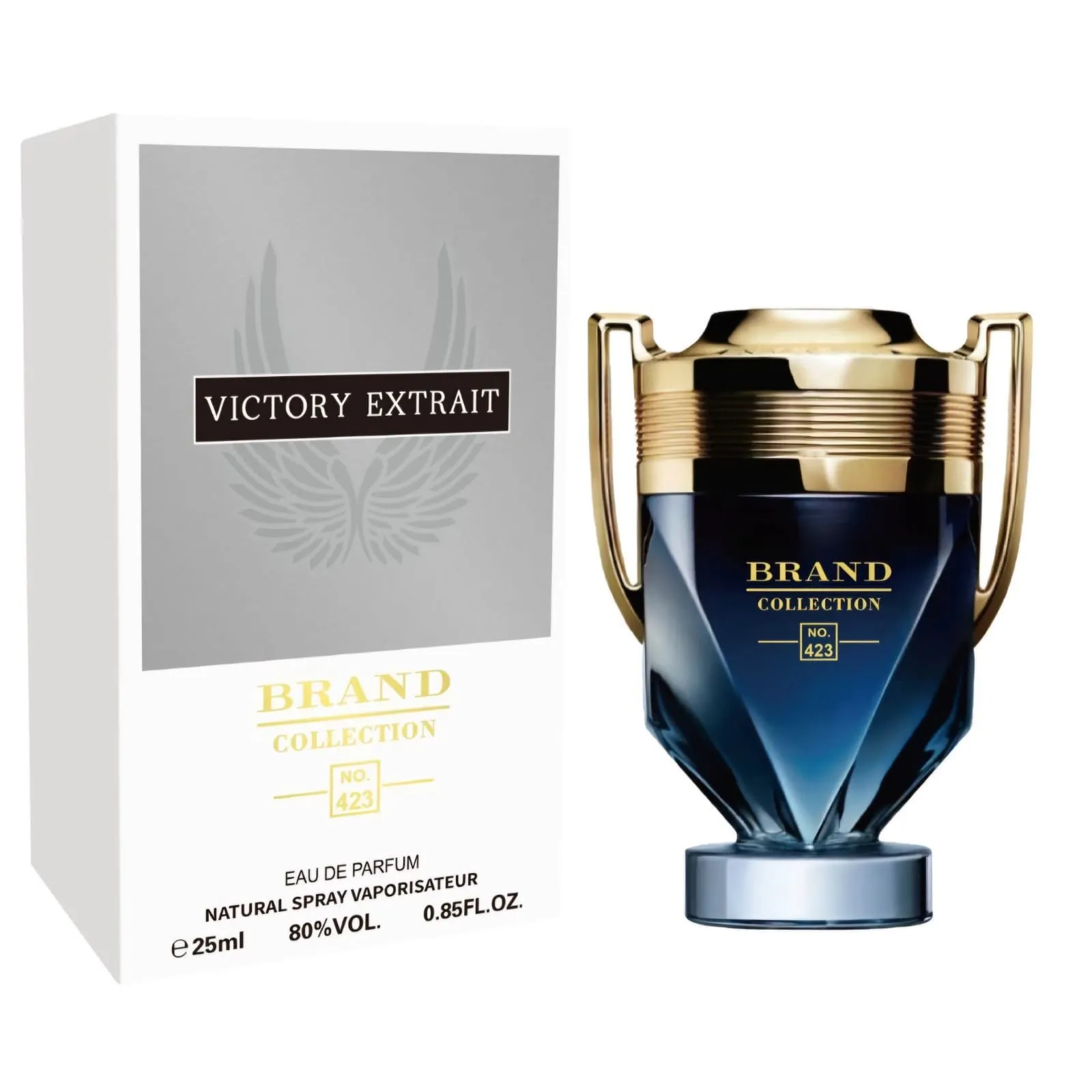 MINIATURA BRAND COLLECTION 423 INVICTUS EXTRAIT MASC 25ML - imagem 1