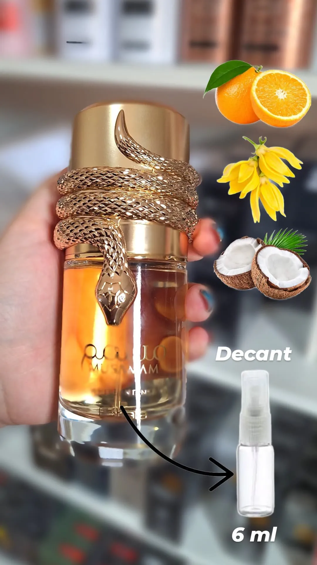 Decant Musamam White Intense Lattafa - 5 ml | Brand Collection SP
