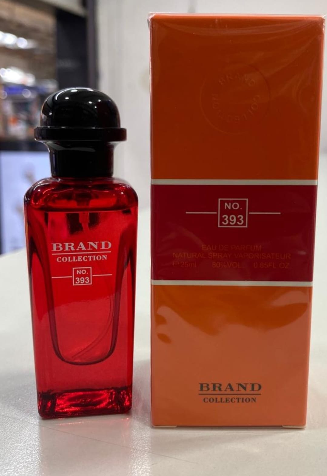 Brand Collection 393 - Inspiração Rhubarbe Ecarlate Hermès