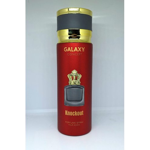 Perfume Spray masculino Galaxy Concept Knockout 200ml