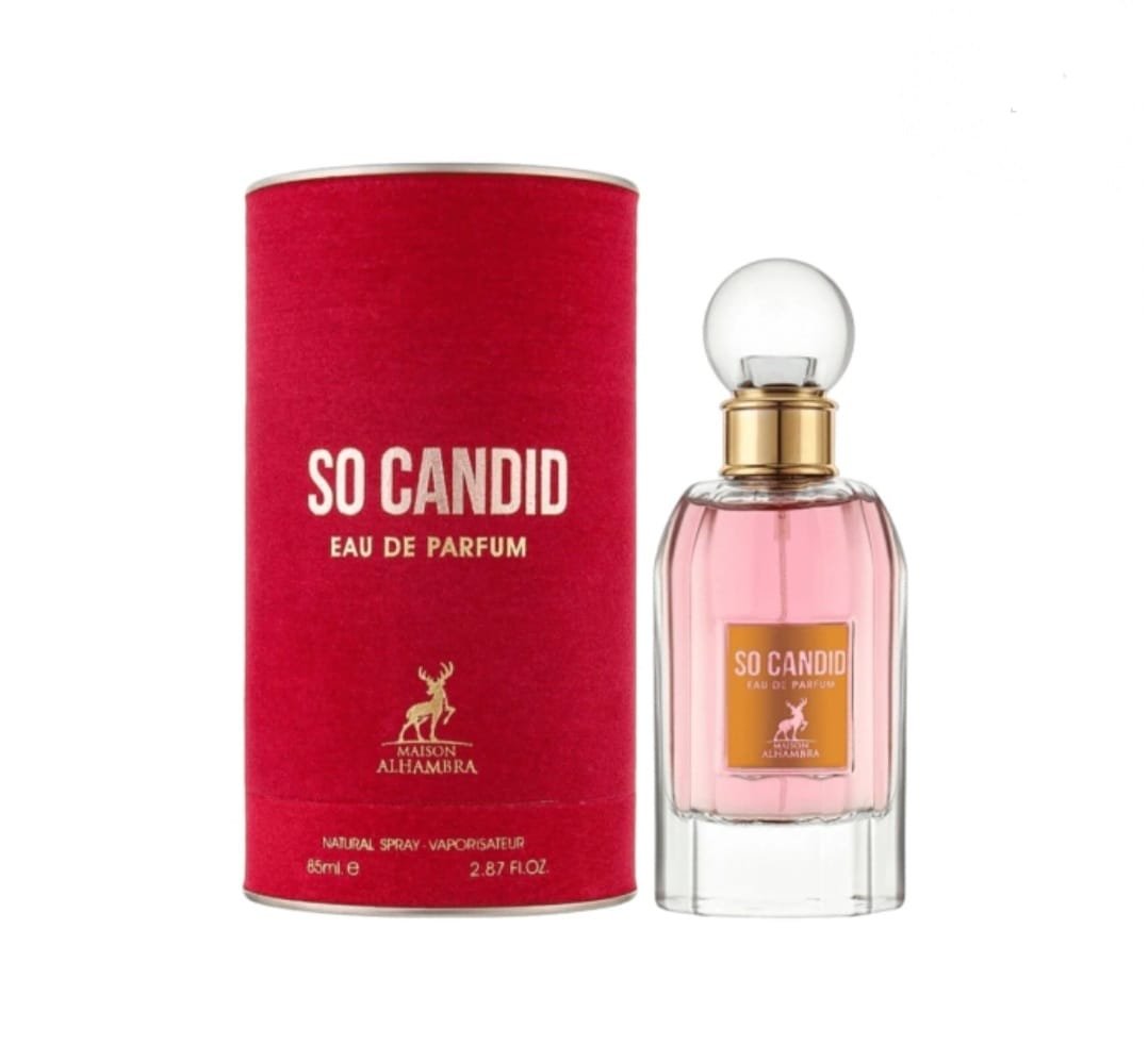 So Candid Eau de Parfum Maison Alhambra - 85 ml | Brand Collection SP