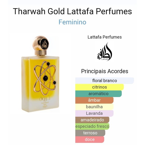 Tharwah Gold -Lattafa 100 ml