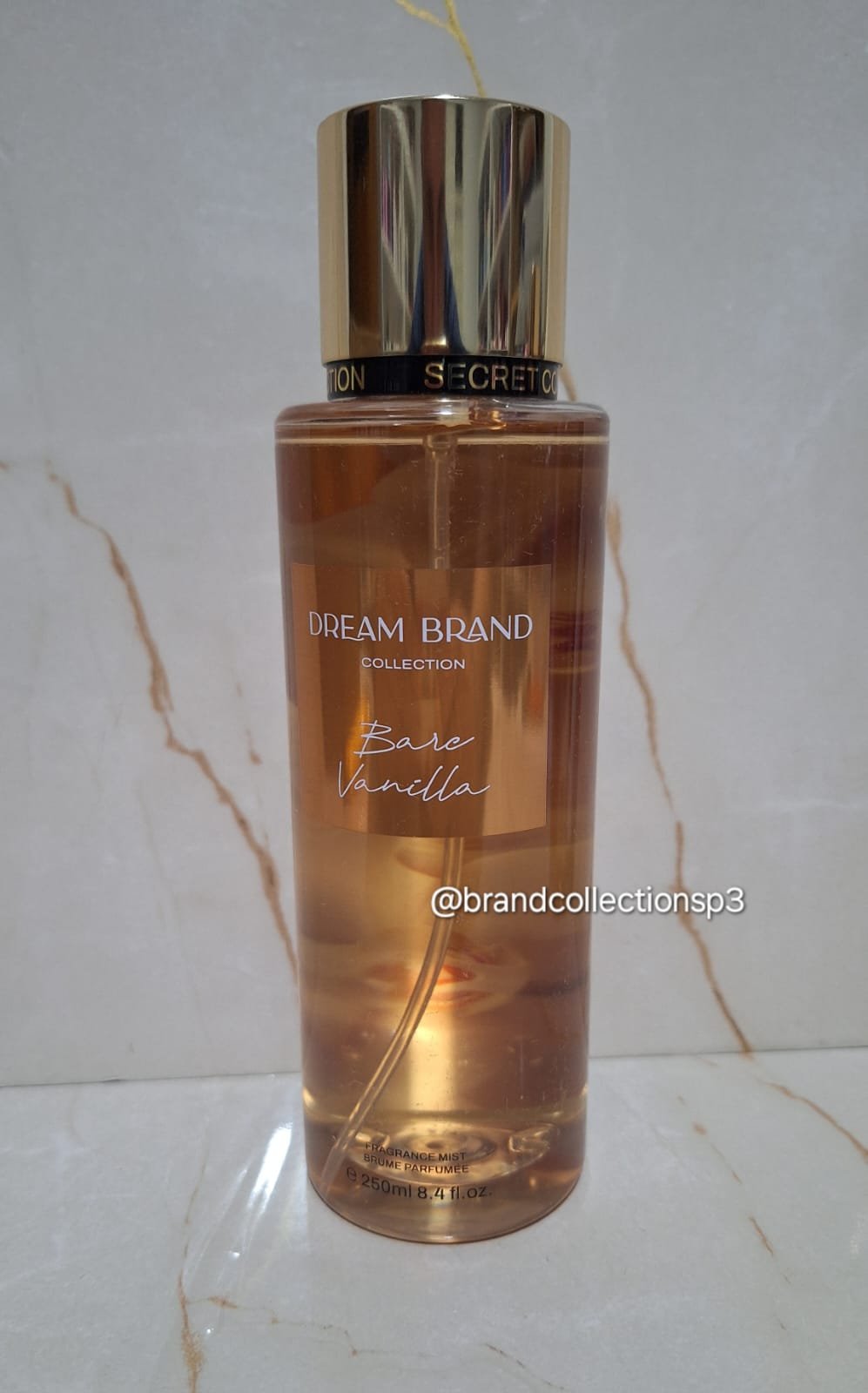 Body Splash Brandcollection Bare Vanilla - 250ml | Brand Collection SP