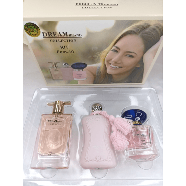 Kit n° 10 com 3 Perfumes - Dream Brandcolletcion | Brand Collection SP