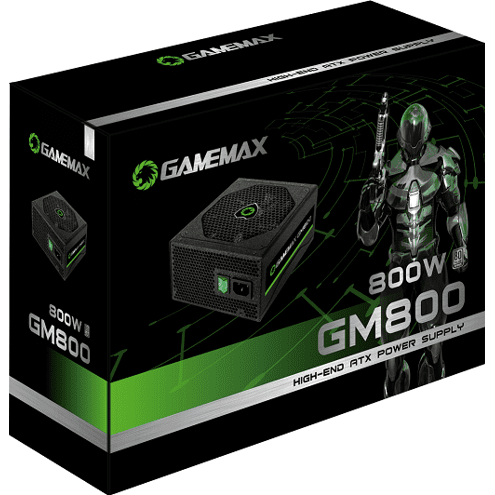 RMS Commerce - GM500 BRANCA - Fonte de Alimentação Gamemax GM500 500W Box  80 Plus Bronze C/PFC BRANCA - Hardware - Informática