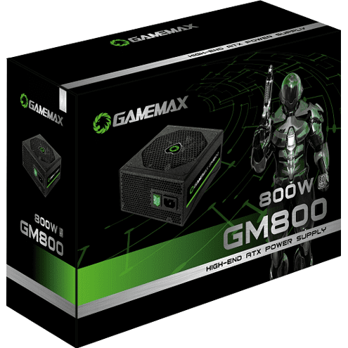 Fonte Semi-modular 600w Gm600 2-eps Gamemax - Sem Caixa