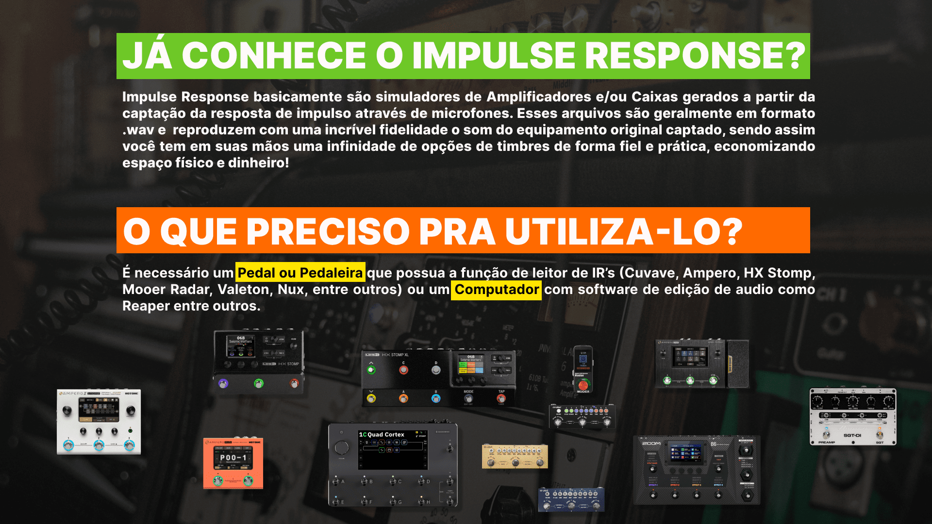 Impulse Groove Rocks Impulse Response Bass Pack - Premium (1.000 IR's para Contrabaixo ...