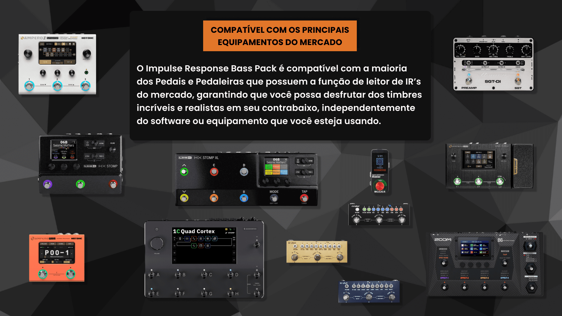 Impulse Response Bass Pack Premium (1.000 IR's para Contrabaixo