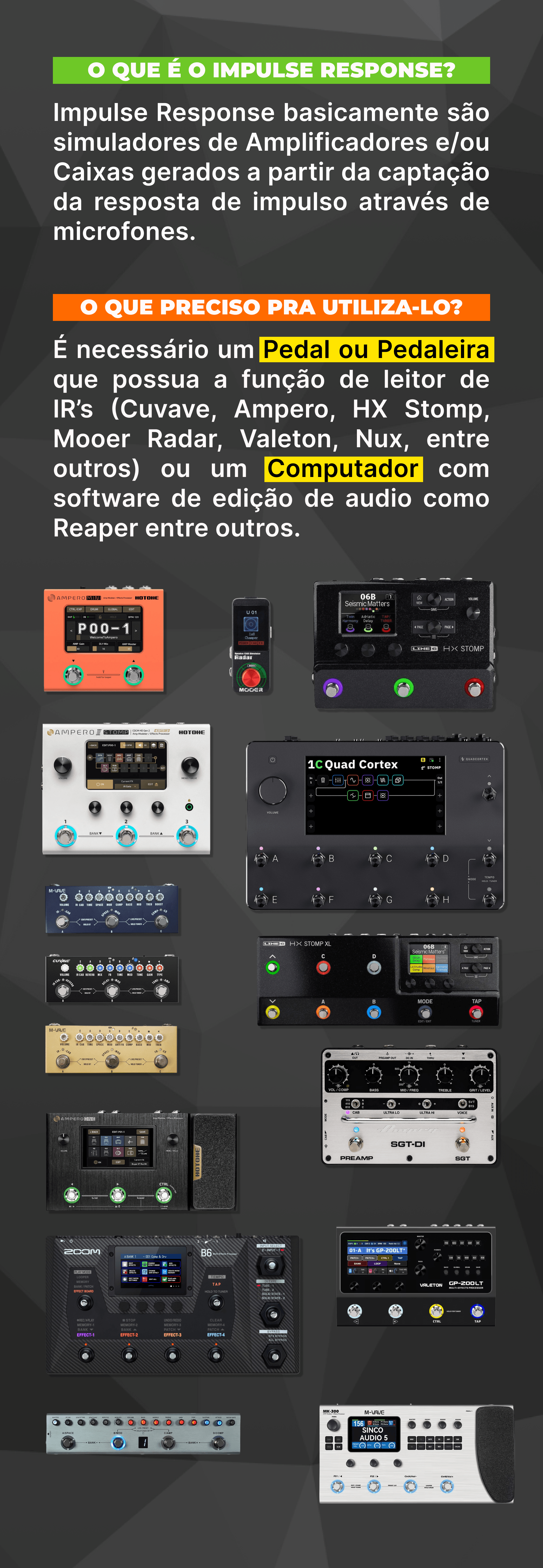Impulse Response Bass Pack - Premium (1.000 IR's para Contrabaixo ...