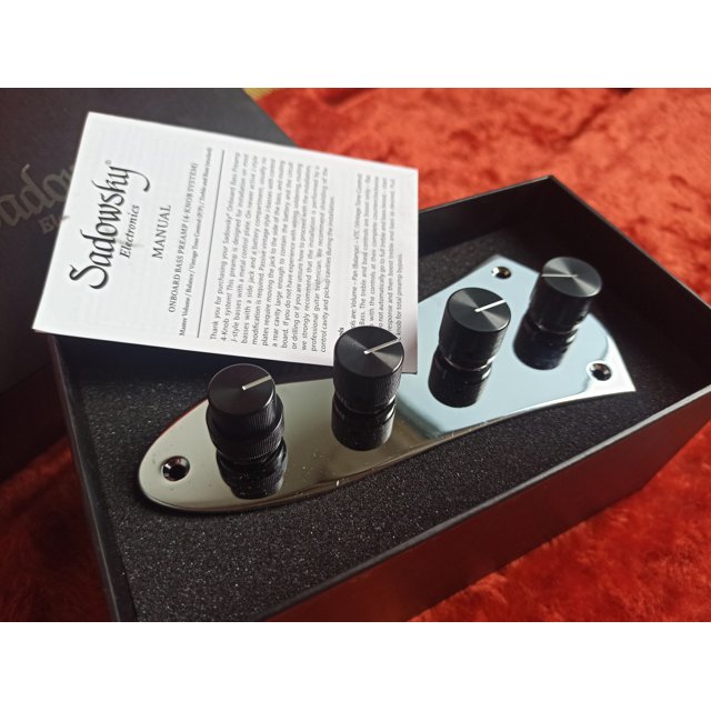 Sadowsky Onboard Bass Preamp 4Knob com VTC Groove Maker Store