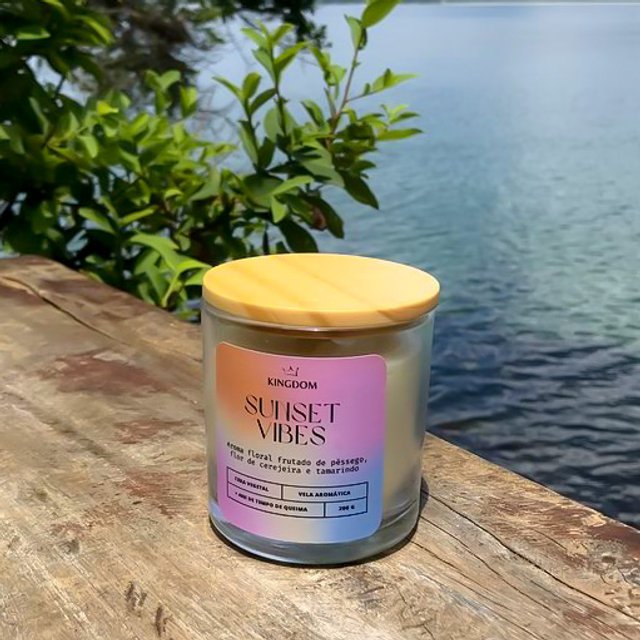 Sunset Vibes  Kingdom Candle