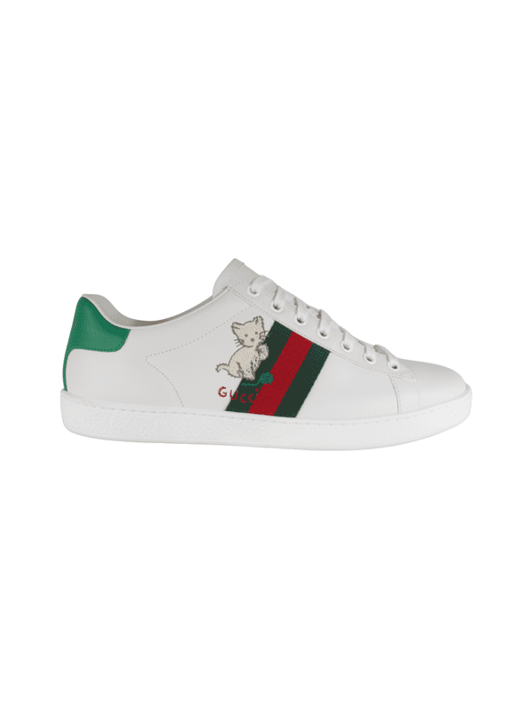 Tenis cheap gucci gato