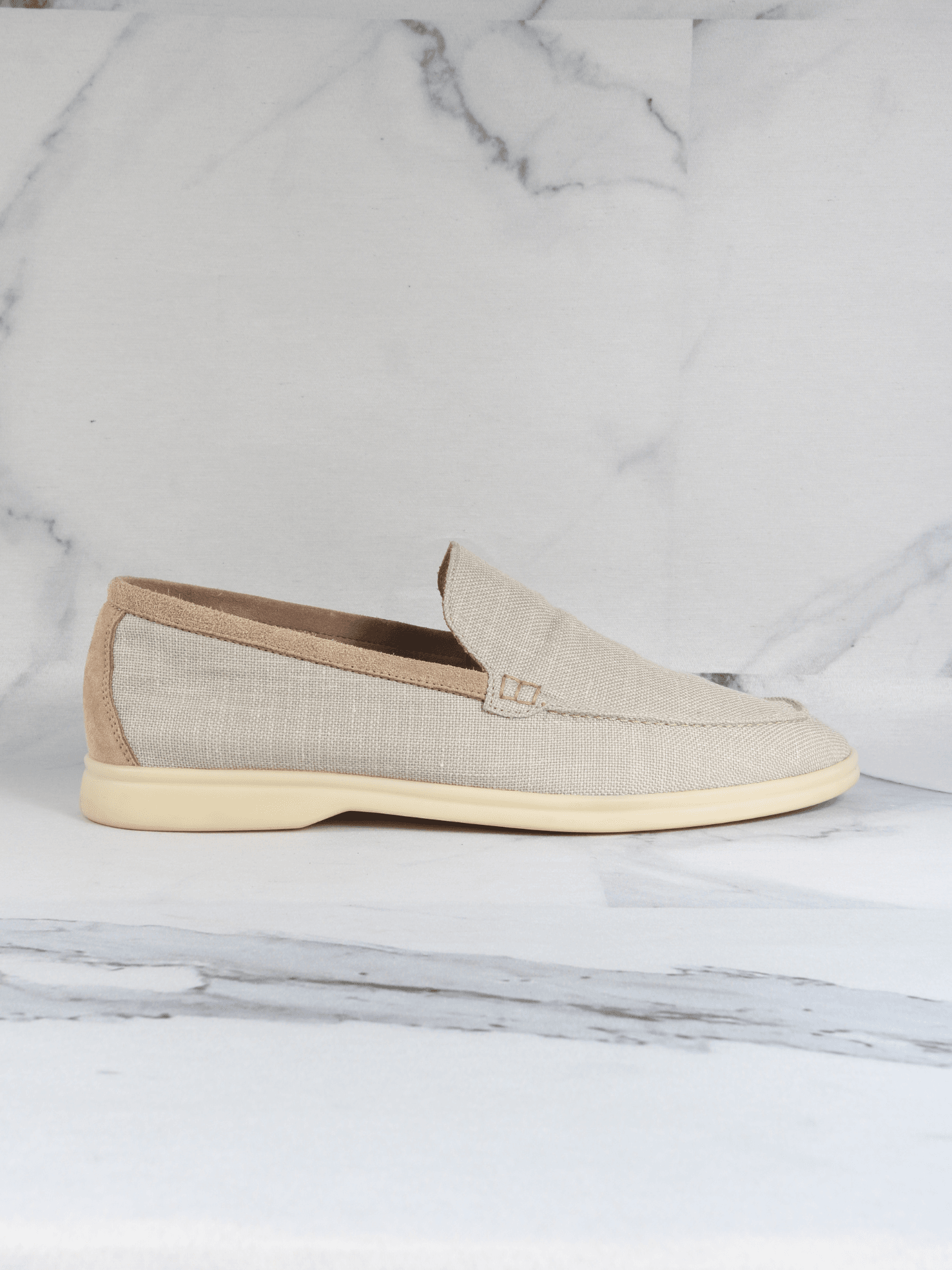 Loafer Loro Piana Summer Walk Cru | Zivē Club