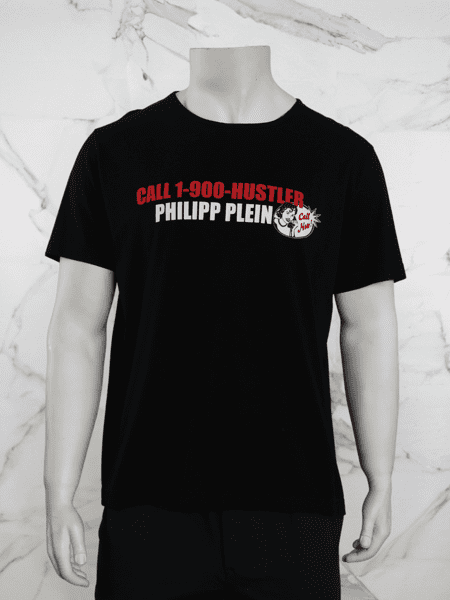 Phillip Plein CalÃ§a Philipp Plein Preta Camiseta Philipp Plein