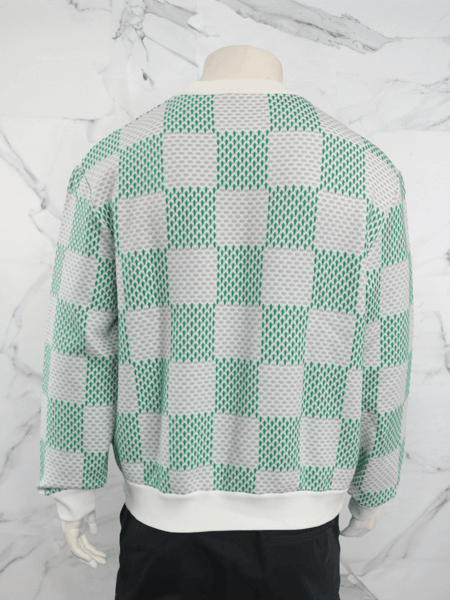 Moletom Louis Vuitton Damier Verde | Zivē Club