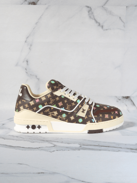 Tênis Louis Vuitton Trainer by Tyler The Creator Moka | Zivē Club