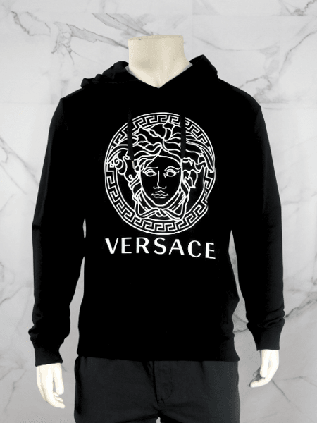 Moletom Versace Medusa Logo Preto | Zivē Club