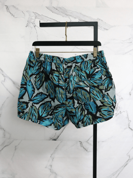 Shorts Burberry Print Azul | Zivē Club