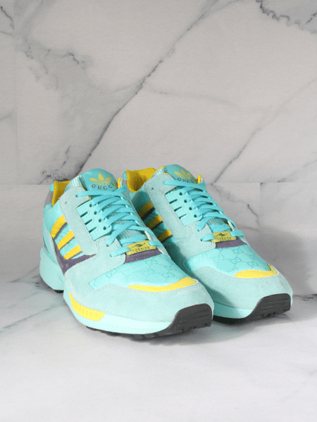 Tênis Gucci x Adidas ZX 8000 Azul | Zivē Club