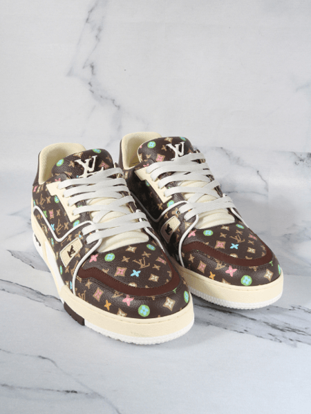 Tênis Louis Vuitton Trainer by Tyler The Creator Moka | Zivē Club