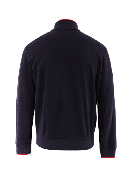Moletom Moncler Maglia Cardigan Azul Marinho | Zivē Club Moletom Moncler Maglia Cardigan Azul Marinho | Zivē Club