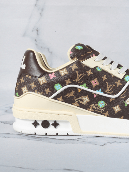 Tênis Louis Vuitton Trainer by Tyler The Creator Moka | Zivē Club