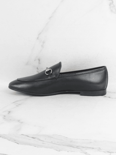 Mocassim Gucci Horsebit Preto | Zivē Club