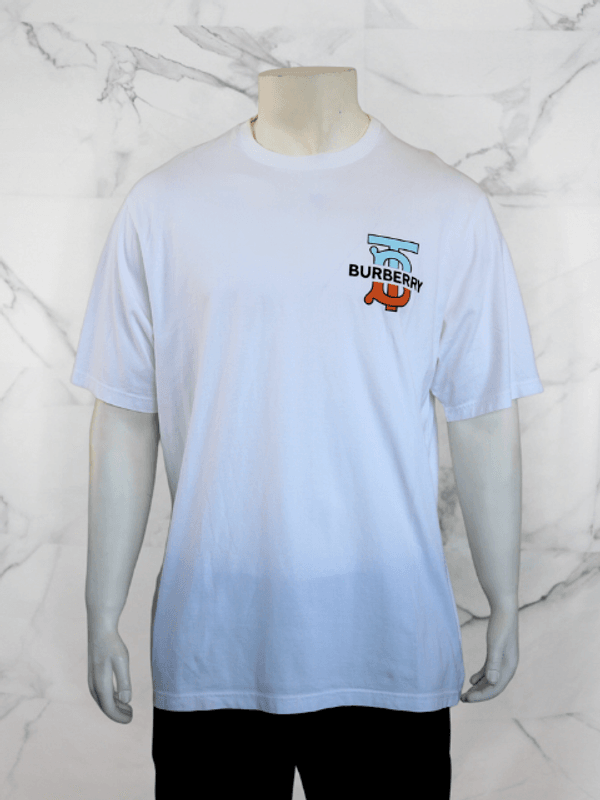 Camiseta Burberry Logo TB Branca | Zivē Club
