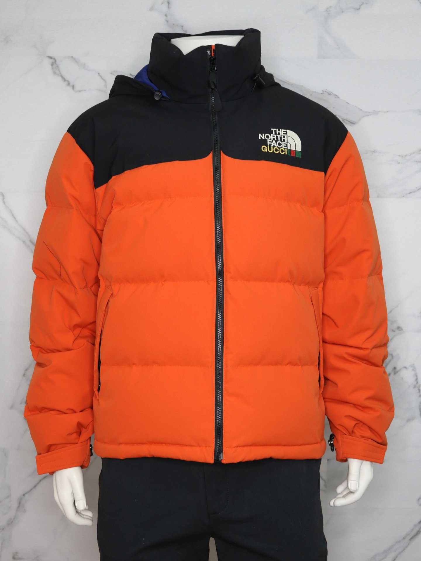 Casaco Gucci x The North Face Laranja | Zivē Club