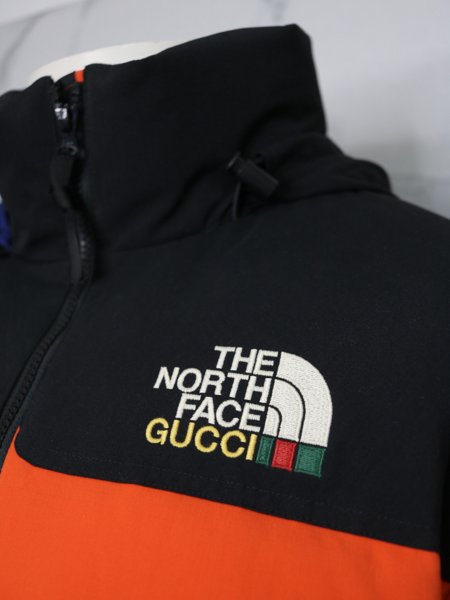Casaco Gucci x The North Face Laranja | Zivē Club