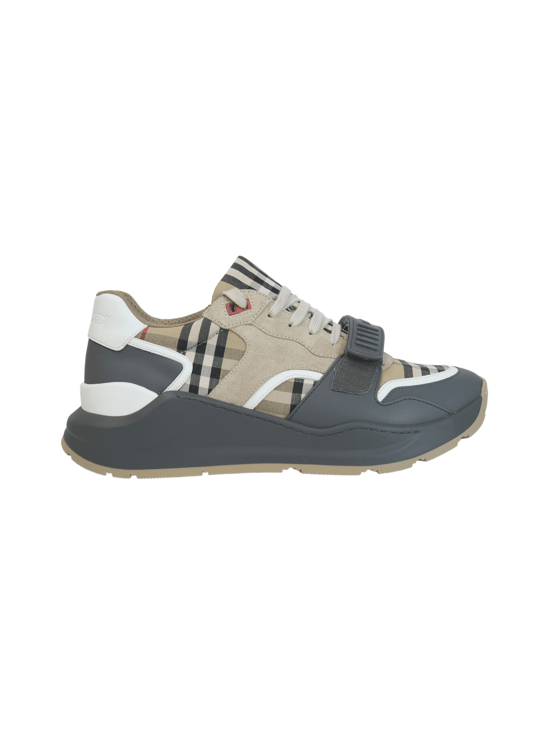 Tênis Burberry Vintage Check Preto | Zivē Club