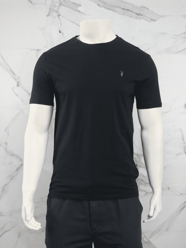 Camiseta All Saints Logo Basic Preta Ziv Club