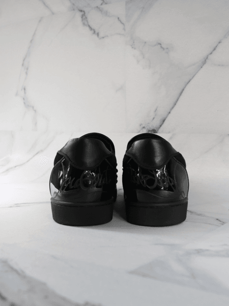 Tênis Slip On Christian Louboutin Fun Sailor Spikes Preto | Zivē Club