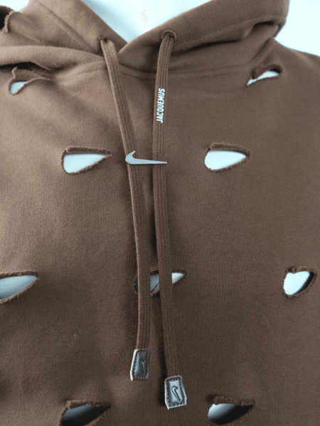 Moletom Nike x Jacquemus Swoosh Marrom | Zivē Club