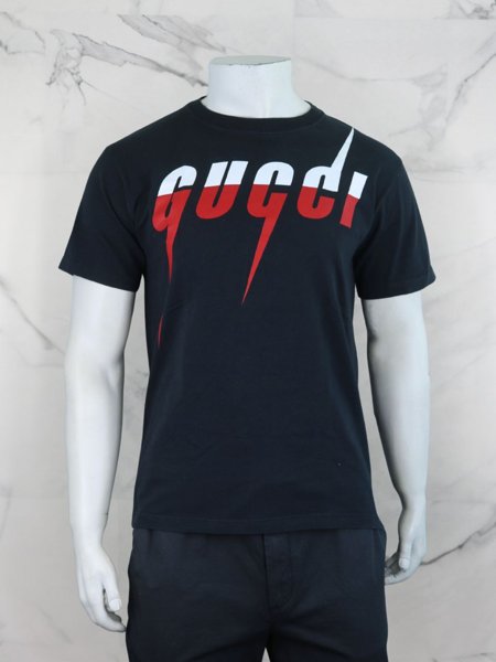 Camiseta Gucci Blade Logo Preta | Zivē Club