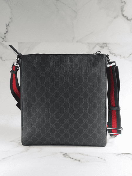 Bolsa Gucci Messenger Bag GG Supreme Preta | Zivē Club