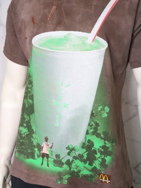 Camiseta Travis Scott Cactus Jack x MCDonalds Marrom | Zivē Club