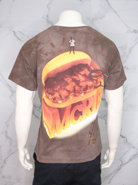 トラヴィススコット　CACTUS JACK　McDonald's　XL Camiseta Travis Scott Cactus Jack x MCDonalds Marrom | Zivē Club