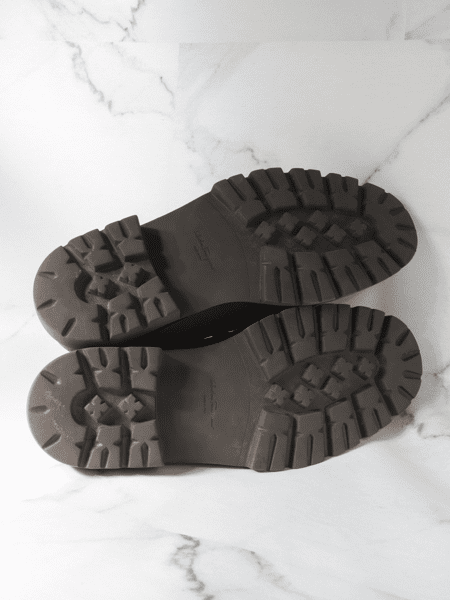 Ferragamo ライナー付き クロコスエード ジャケット　L Ferragamo ライナー付き クロコスエード ジャケットL