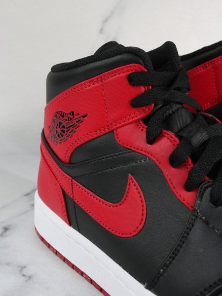 Tênis Nike Air Jordan 1 Mid Vermelho/Preto | Zivē Club