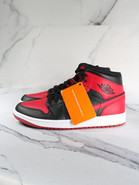 Tênis Nike Air Jordan 1 Mid Vermelho/Preto | Zivē Club