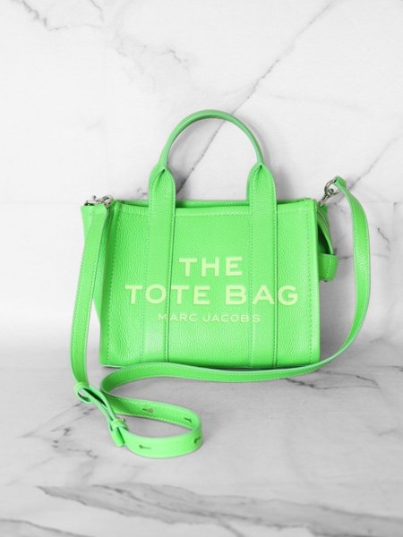 Bolsa Marc Jacobs The Tote Bag Verde Limão | Zivē Club