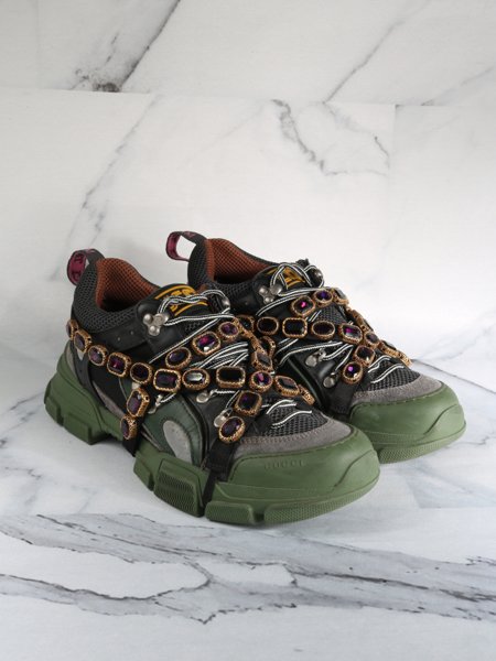 Tênis Gucci Flashtrek Verde | Zivē Club Tênis Gucci Flashtrek Verde | Zivē Club