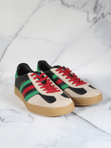 Tênis Gucci x Adidas Gazelle Preto | Zivē Club
